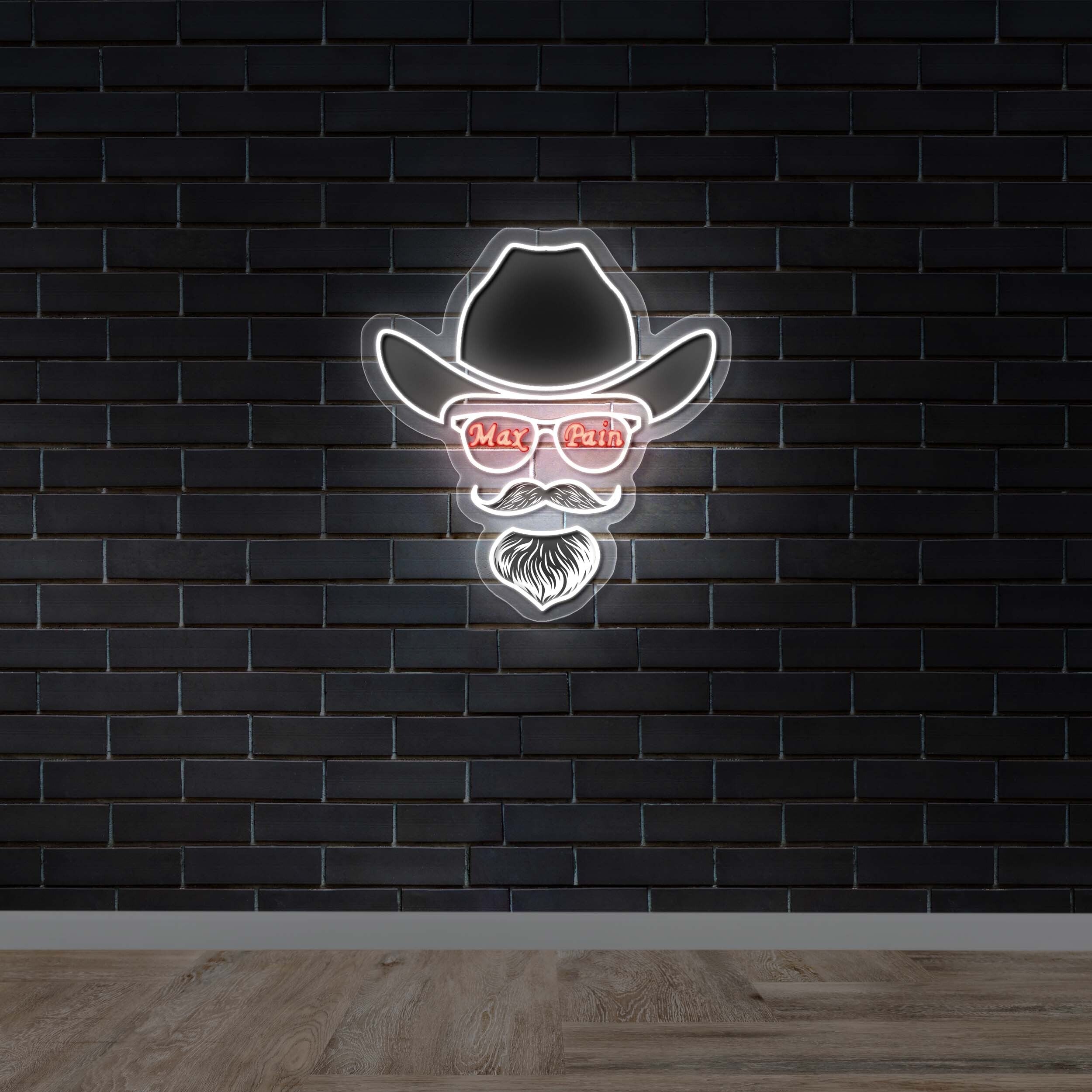 MAX PAIN - Premium Neon Artwork