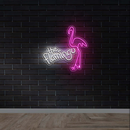 The Flamingo - Premium Neon Artwork