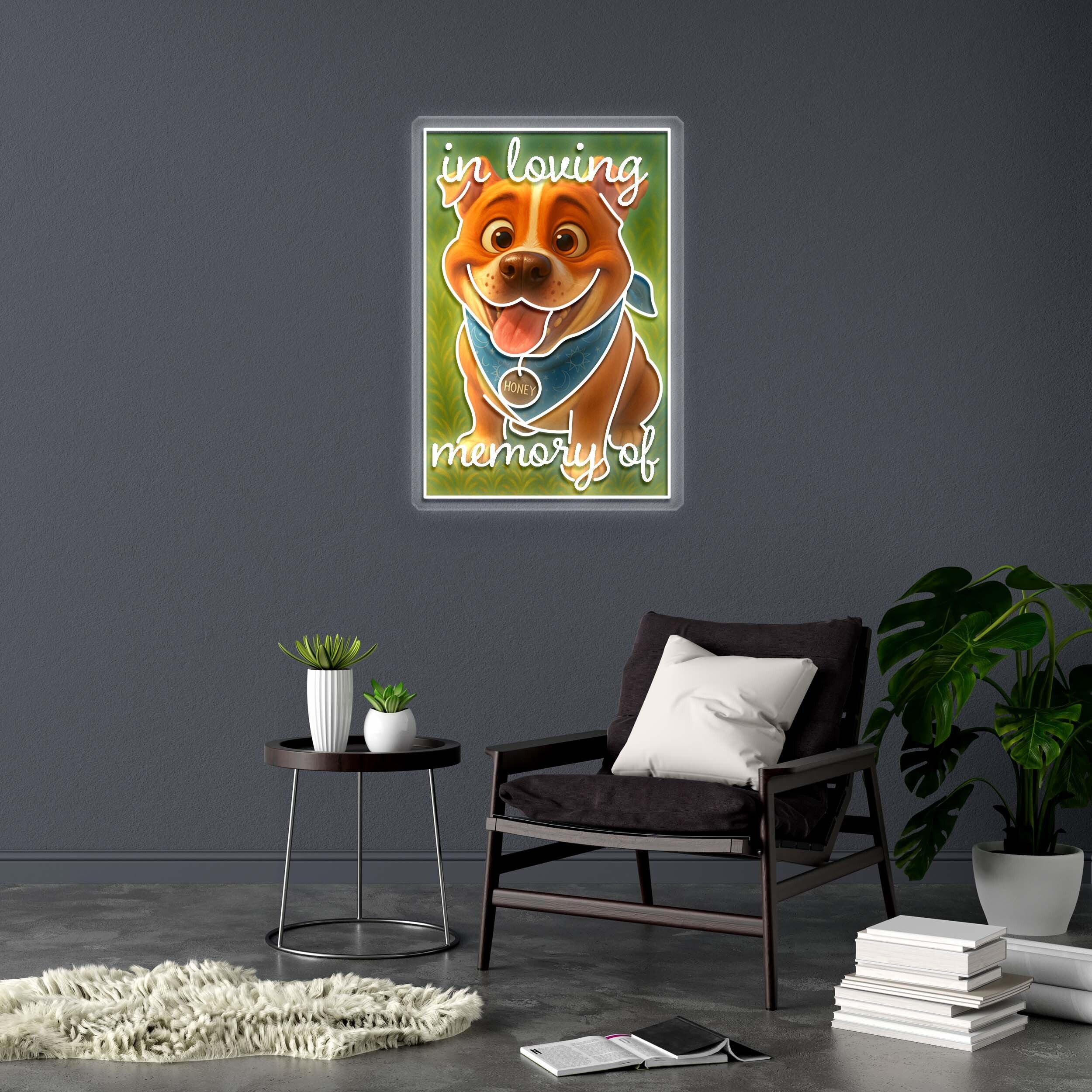 in loving memory of - Premium Neon Artwork