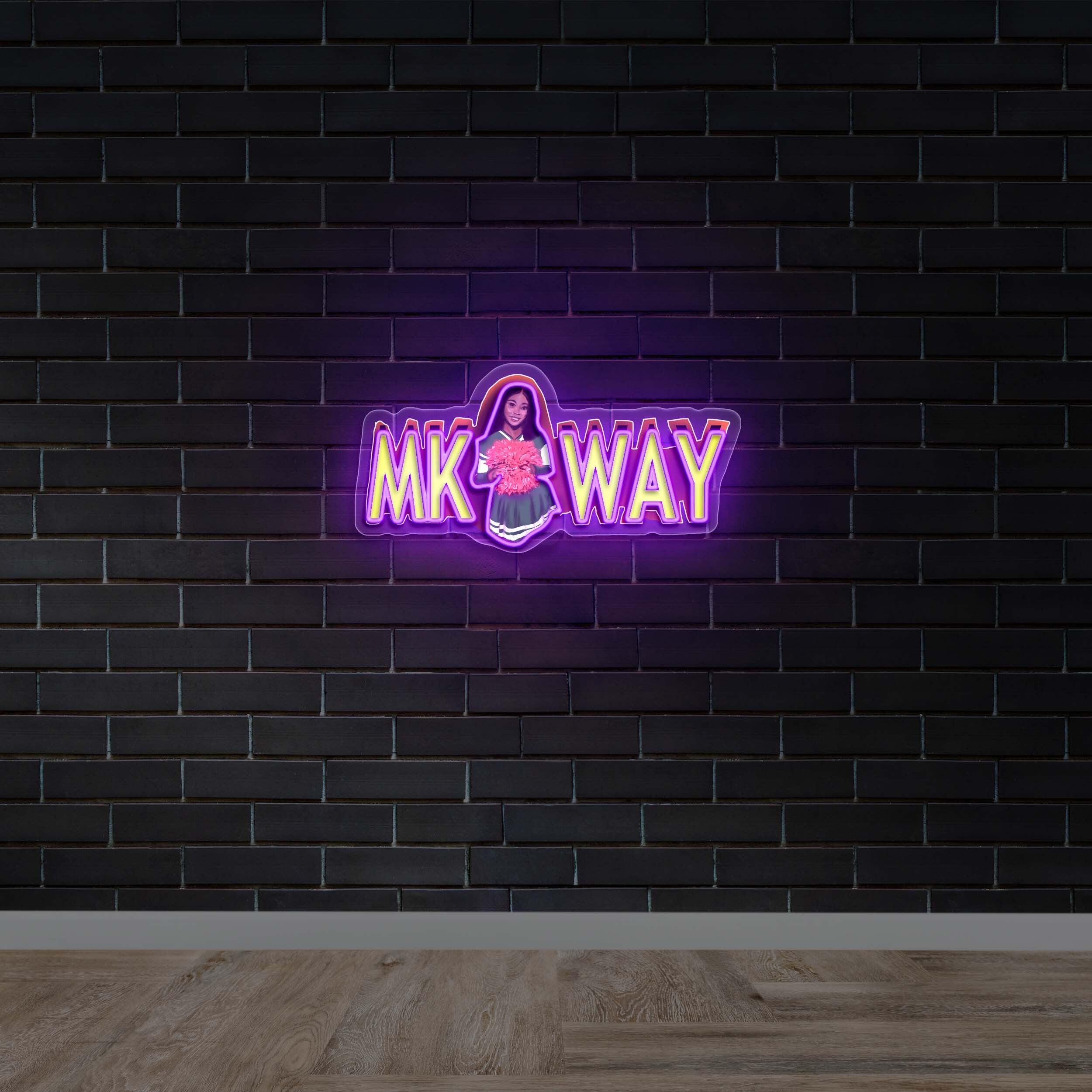 MK WAY - Premium Neon Artwork