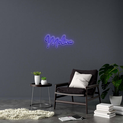 Molina - Premium Neon Artwork