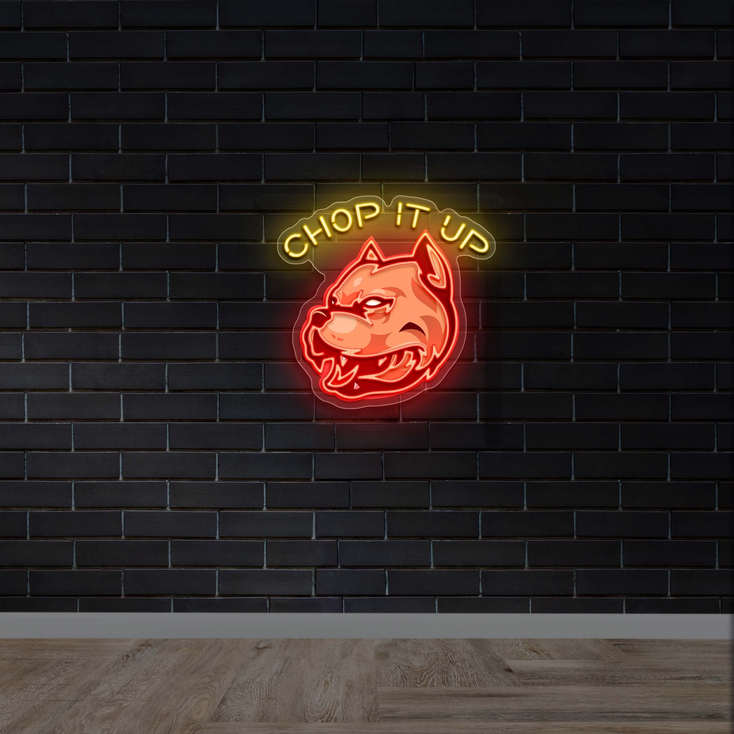 CHOP IT UP - Premium Neon Artwork