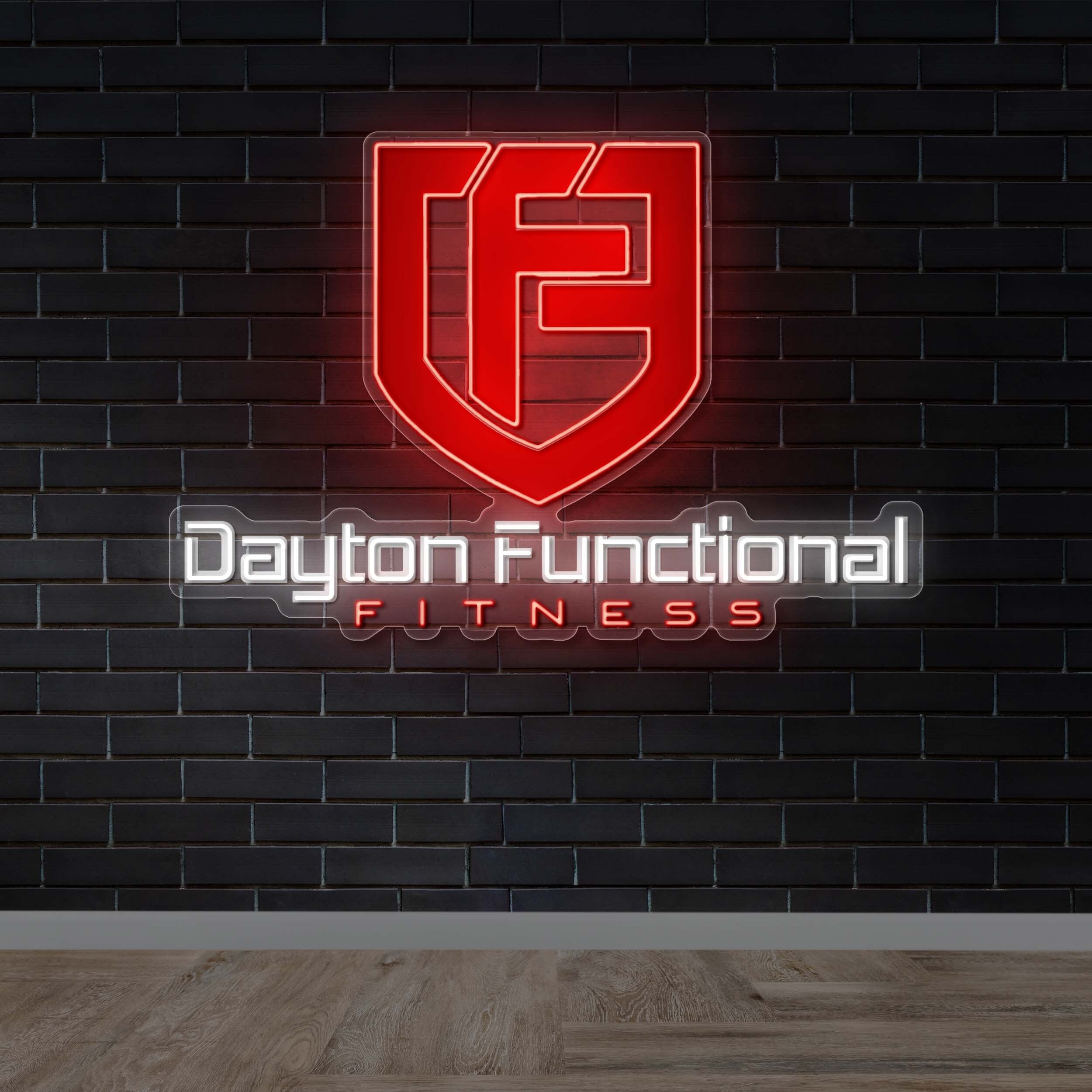 Dayton Functional Fitness - Premium Neon Artwork
