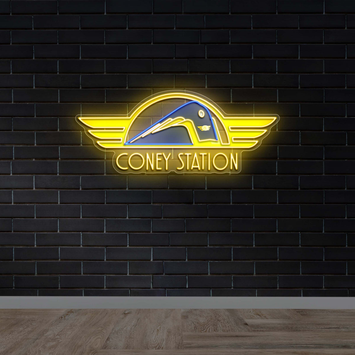 Coney Station - Premium Neon Artwork
