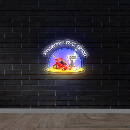 PHOENIXS R/C SHOP - Premium Neon Artwork