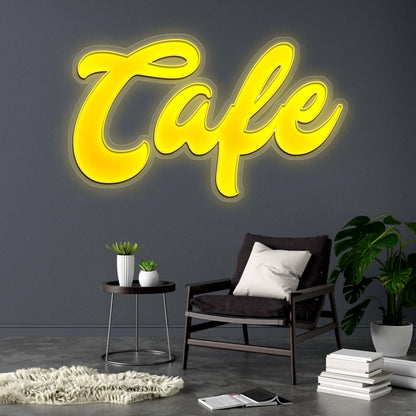 Cafe - Premium Neon Artwork