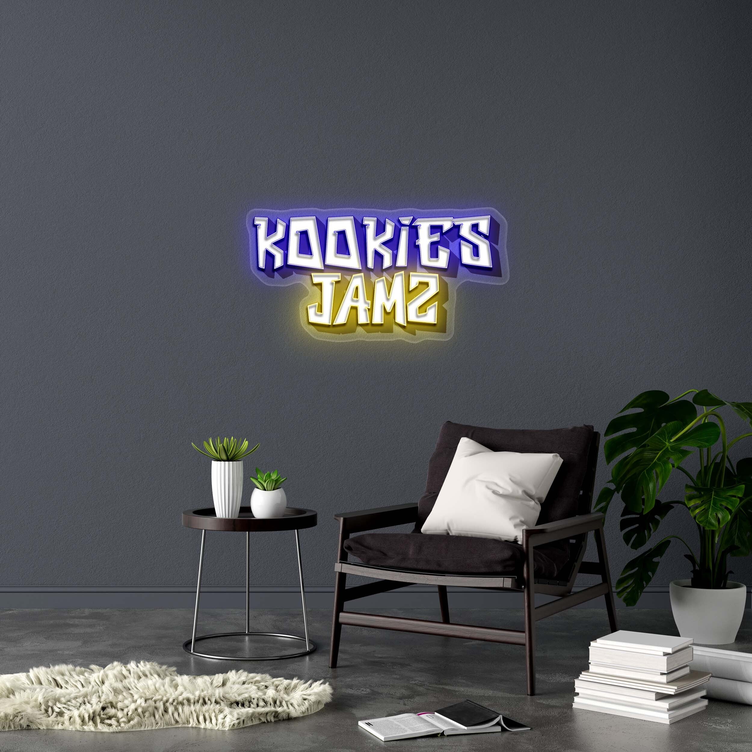 KOOKIES JAMZ  - Premium Neon Artwork
