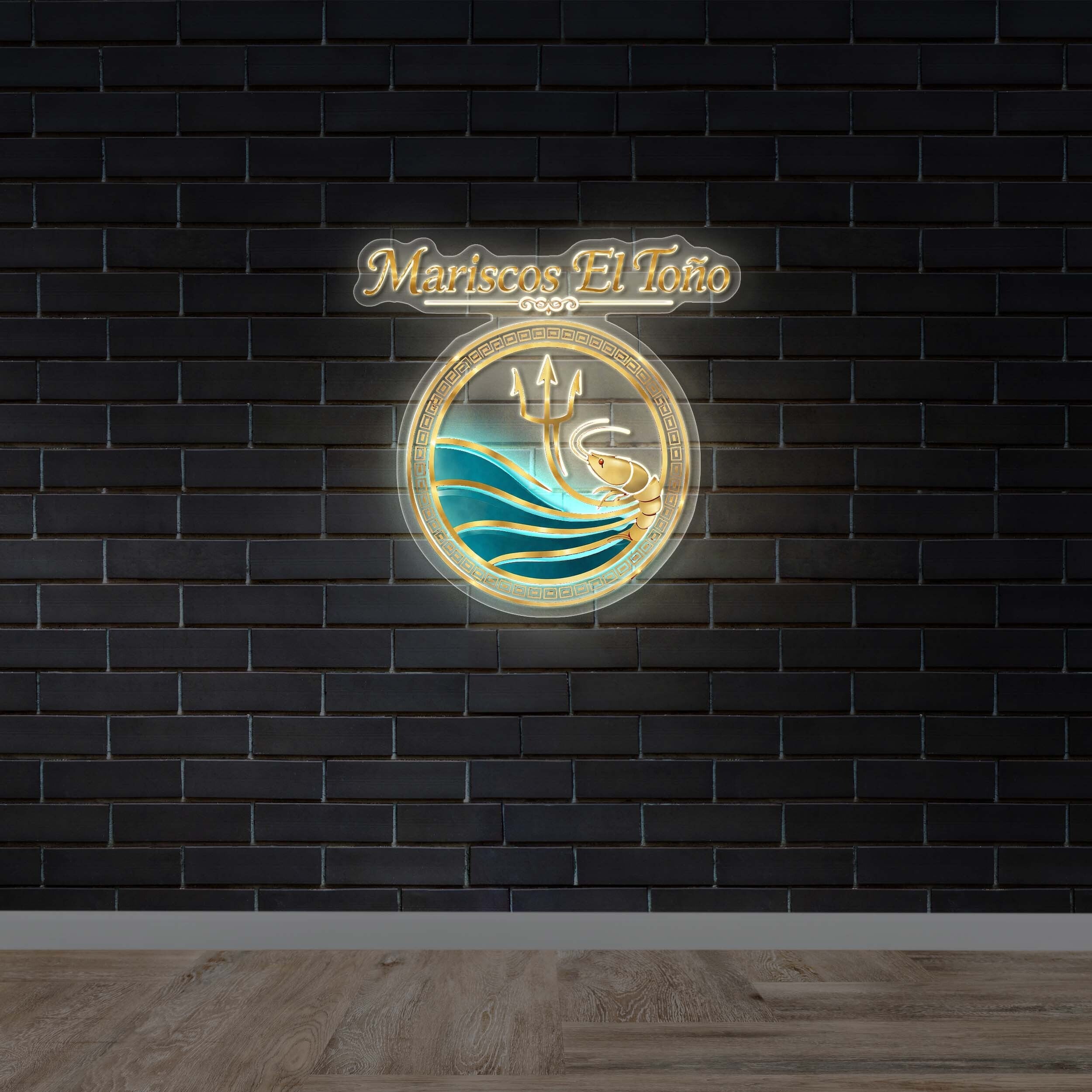 Mariscos El Tono | Backlit - Premium Neon Artwork