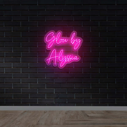 Glow by Alyssia - Premium Neon Artwork