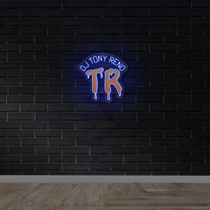 DJ Tony Reno - Premium Neon Artwork