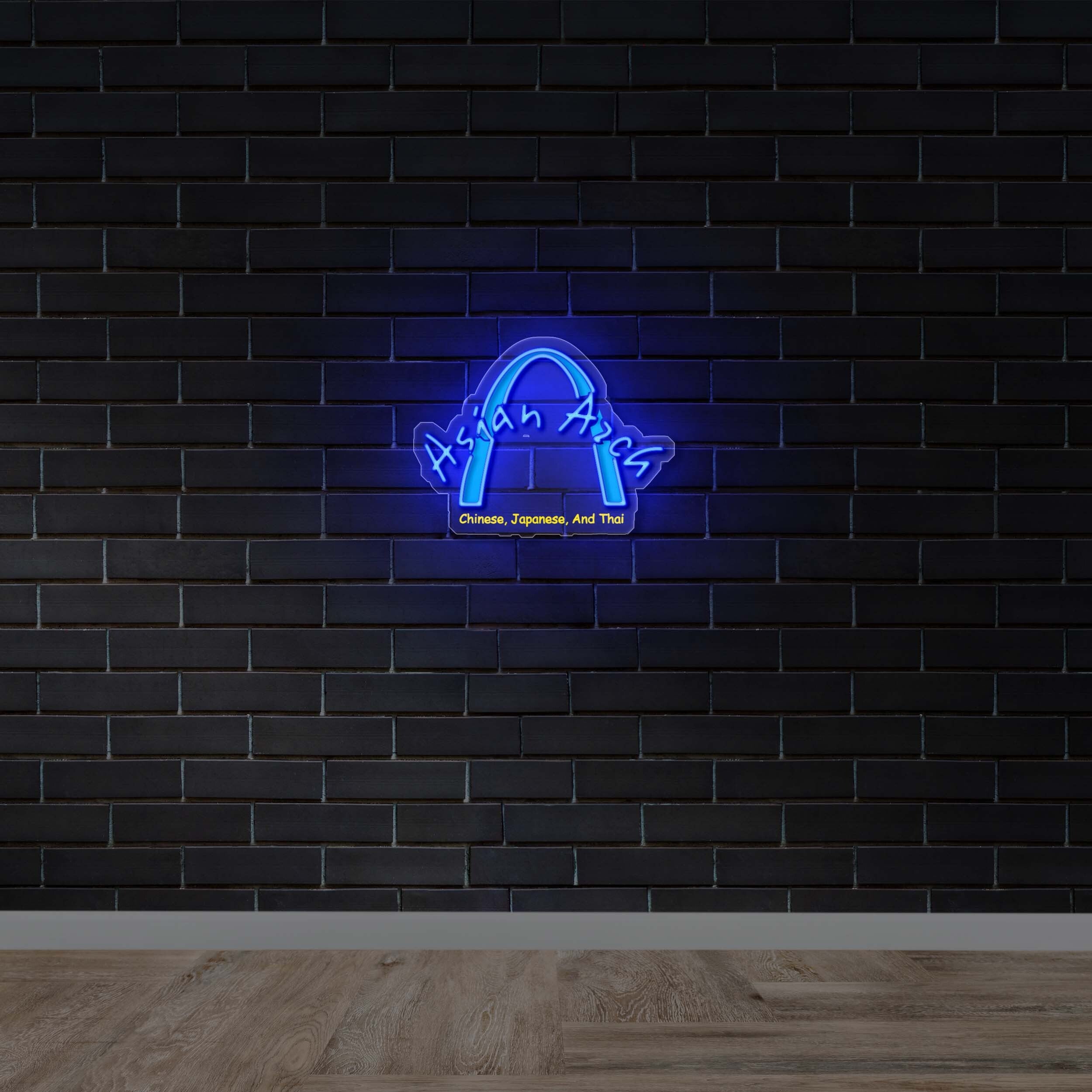 Asian Arch - Premium Neon Artwork