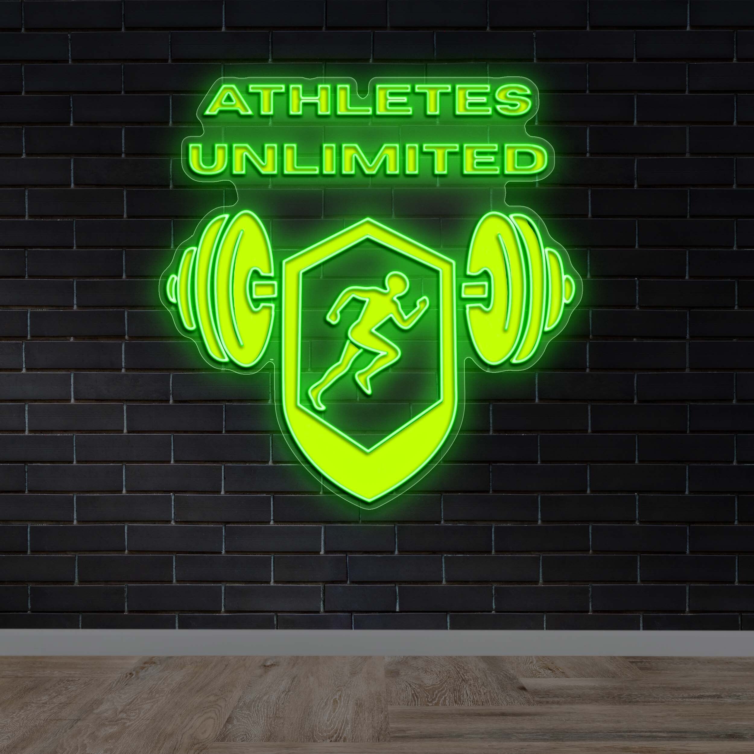 ATHLETES UNLIMITED - Premium Neon Artwork
