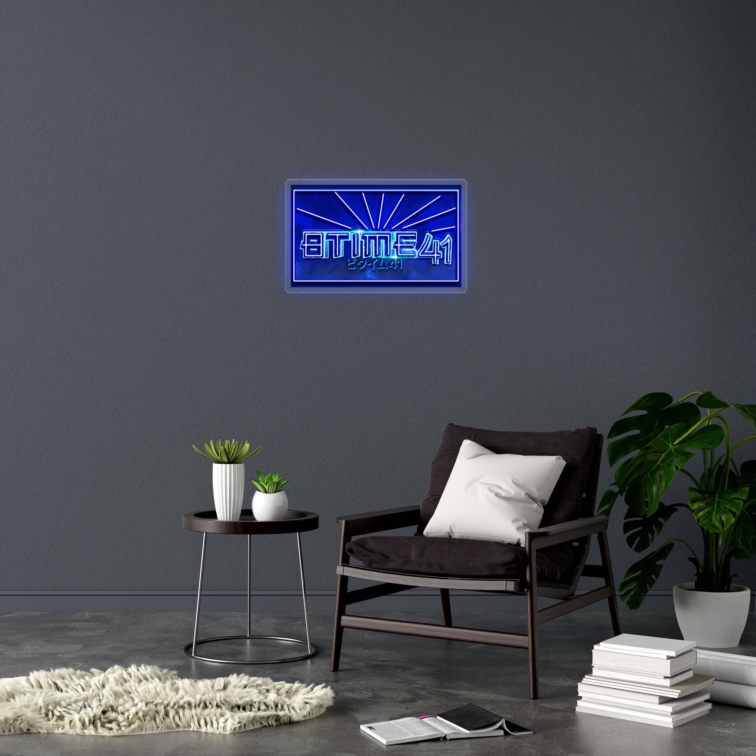 BTIME 41 - Premium Neon Artwork