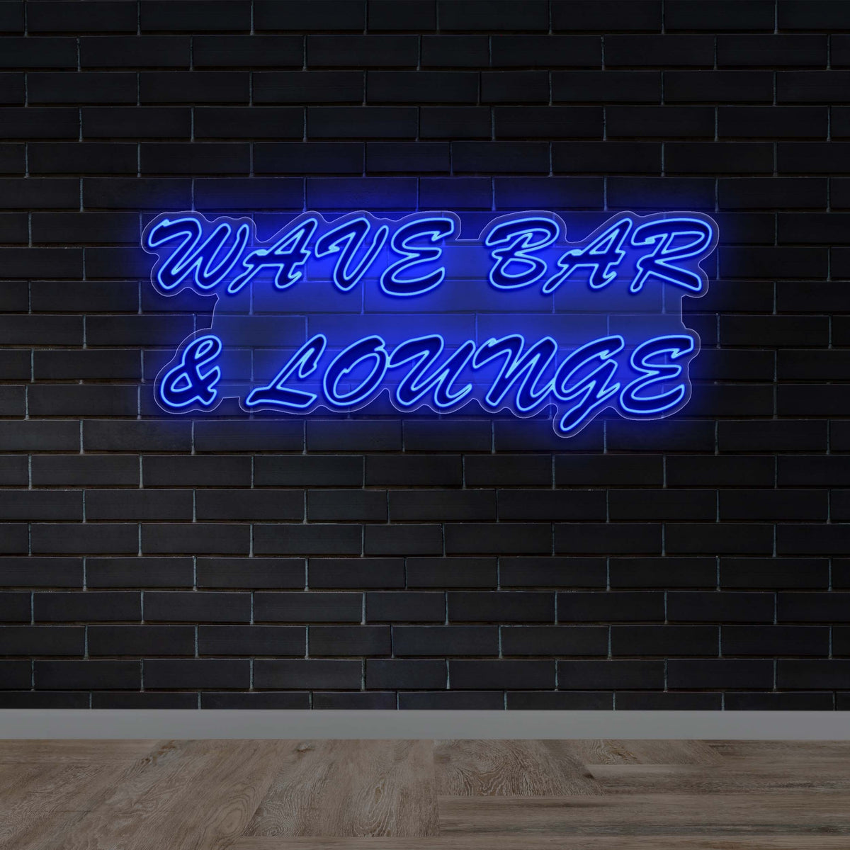 Wave Bar & Lounge - Premium Neon Artwork