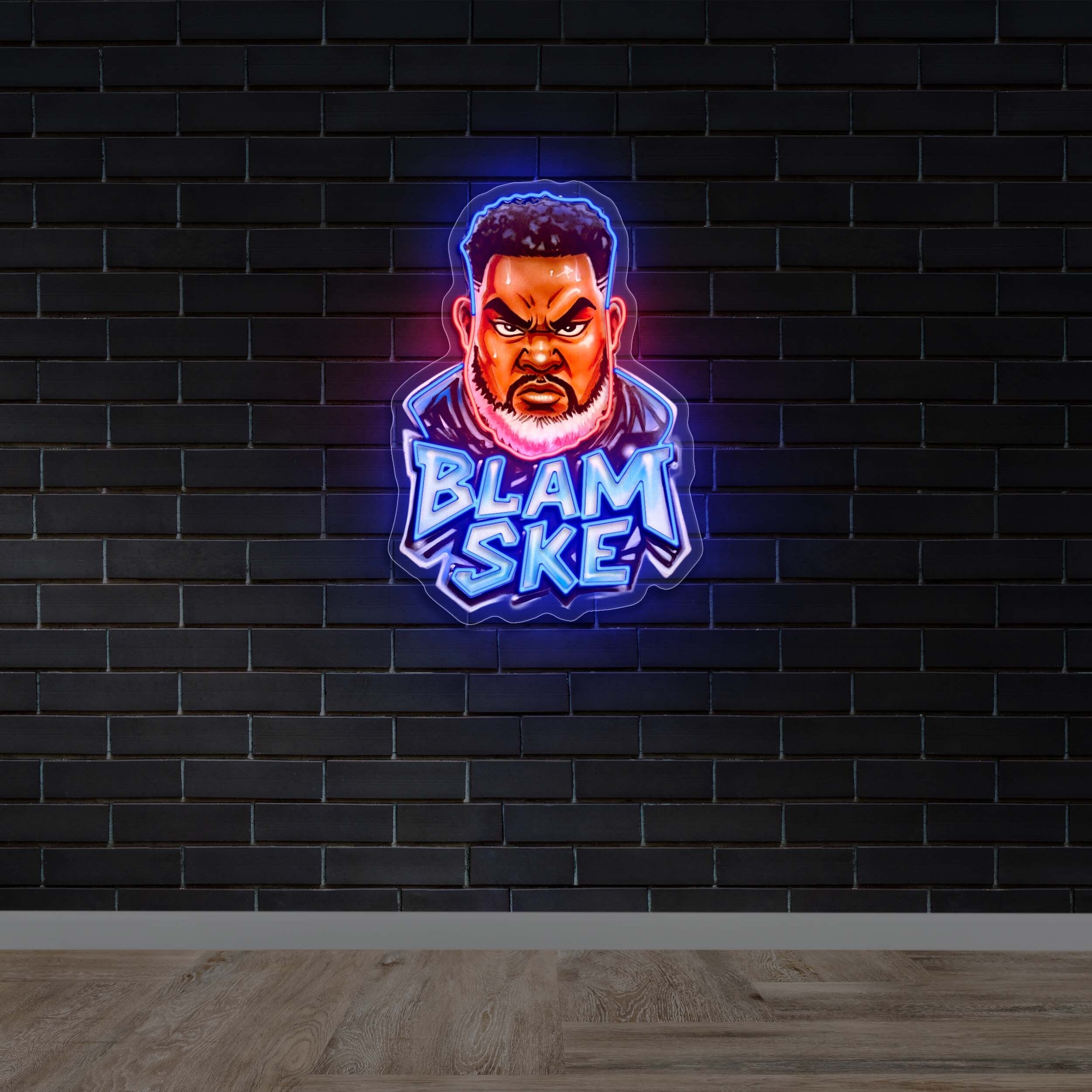 BLAMSKE - Premium Neon Artwork