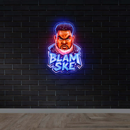 BLAMSKE - Premium Neon Artwork