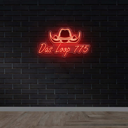 Das Loop 775 - Premium Neon Artwork
