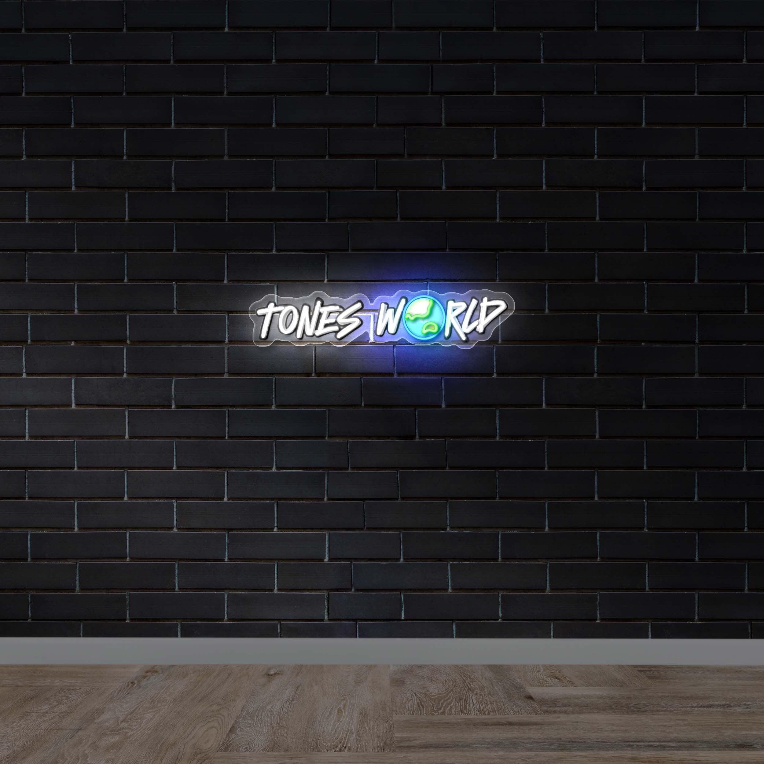 TONES WORLD - Premium Neon Artwork