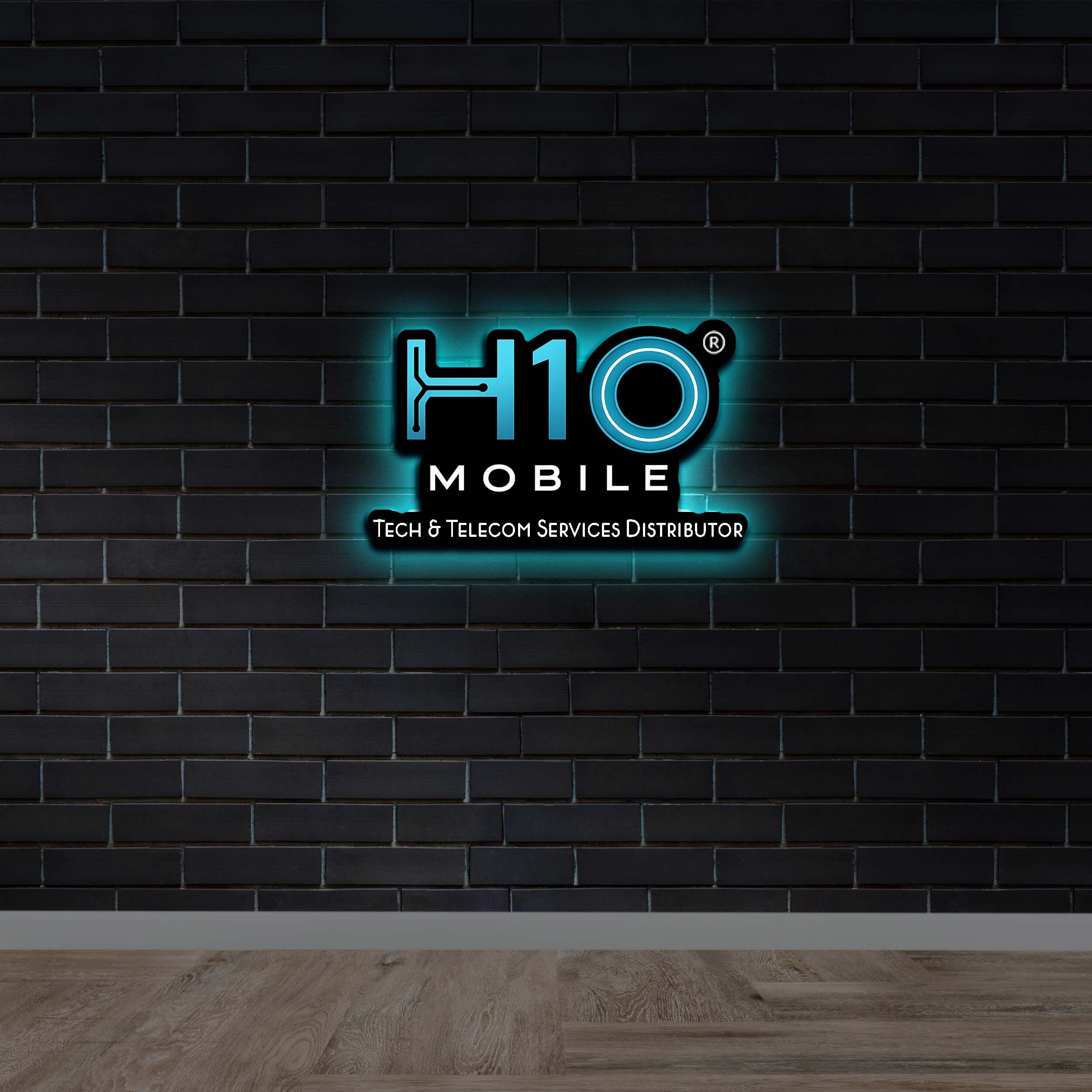 H10 MOBILE- Premium Neon Artwork