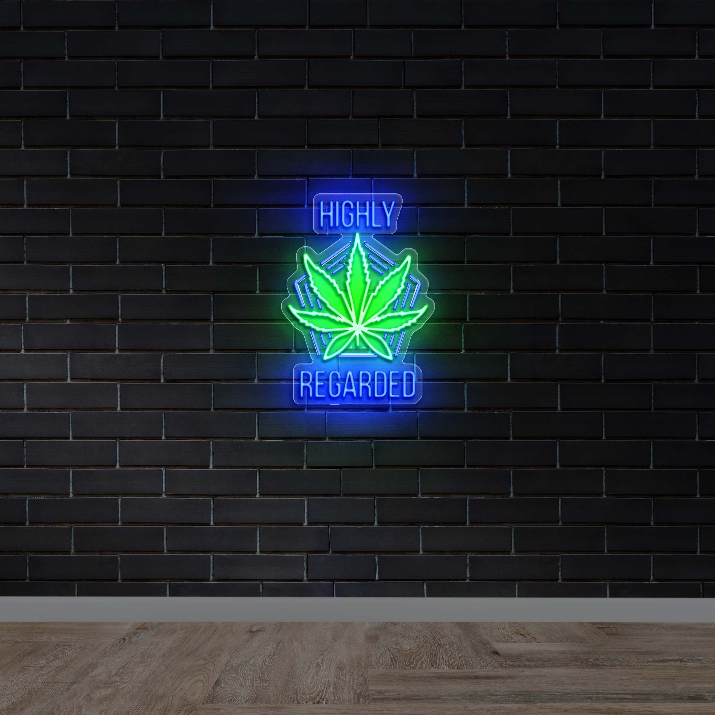Highly Regarded - Premium Neon Artwork