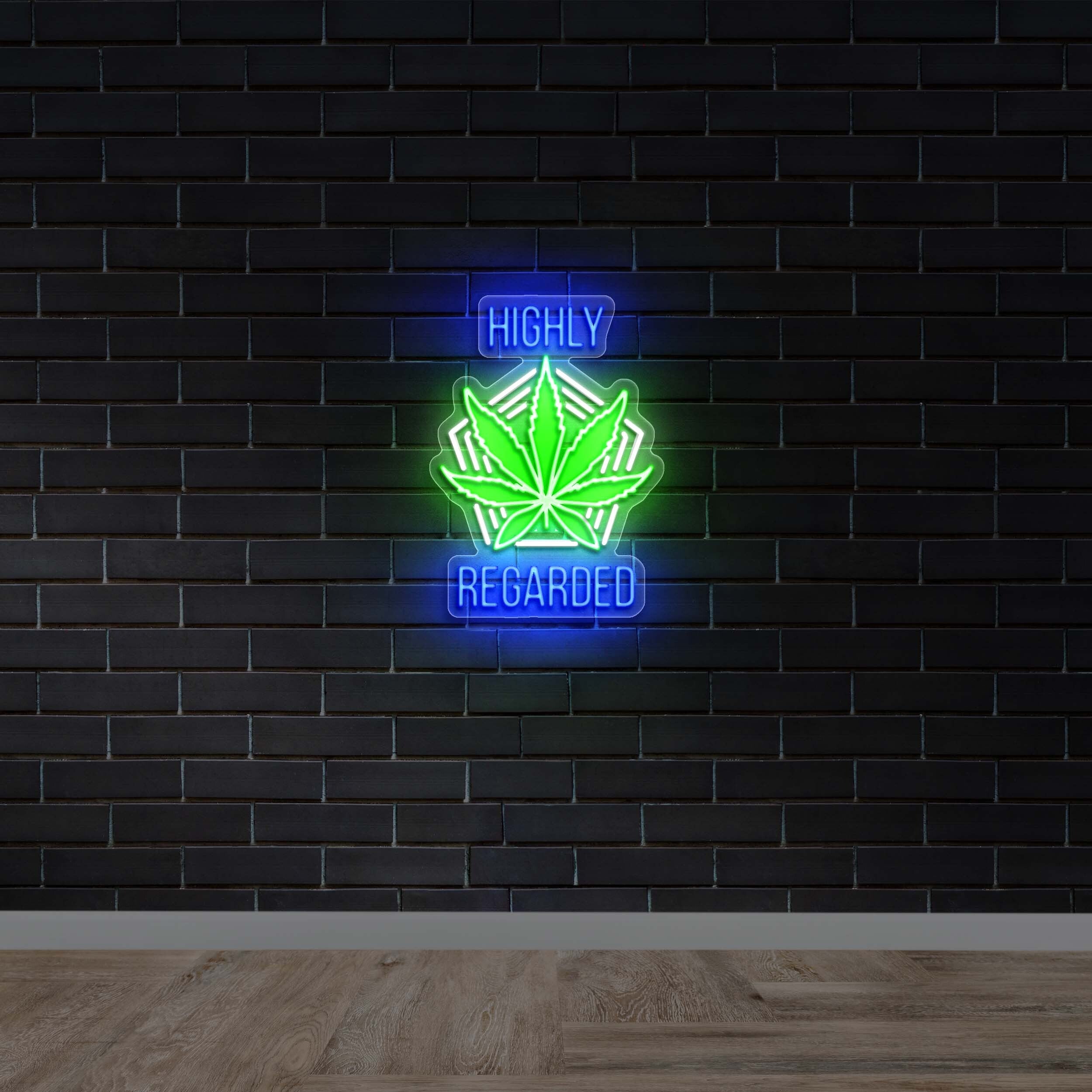 Highly Regarded - Premium Neon Artwork