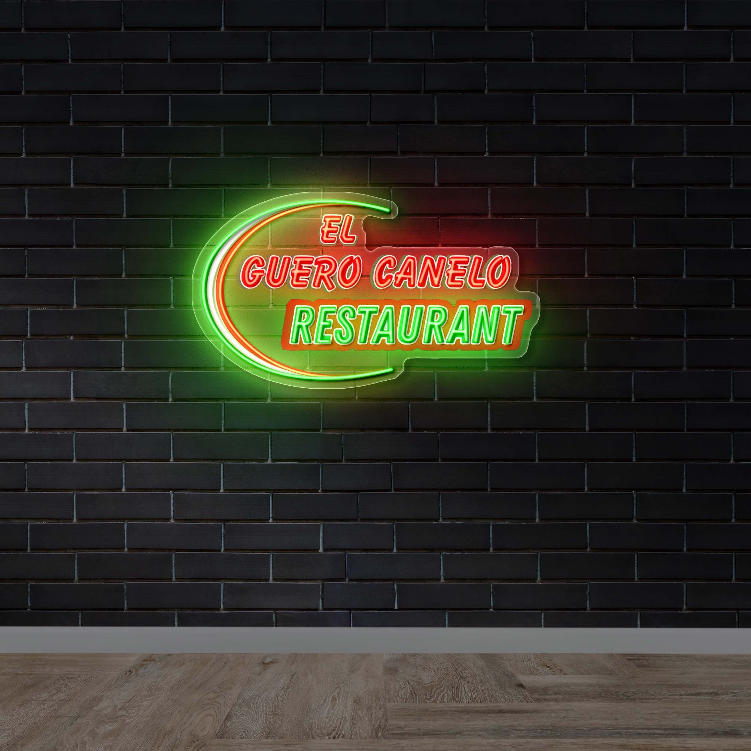 El Guero Canelo Restaurant -  Premium Neon Artwork
