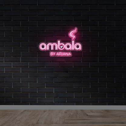 Ambala - Premium Neon Artwork