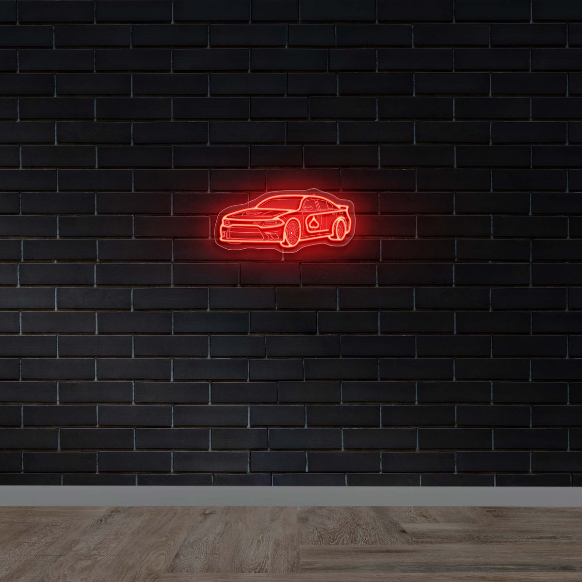 Sports Car - Premium Neon Artwork