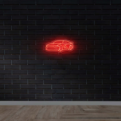 Sports Car - Premium Neon Artwork