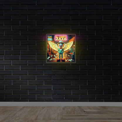EL COMPA ZAZA - Premium Neon Artwork