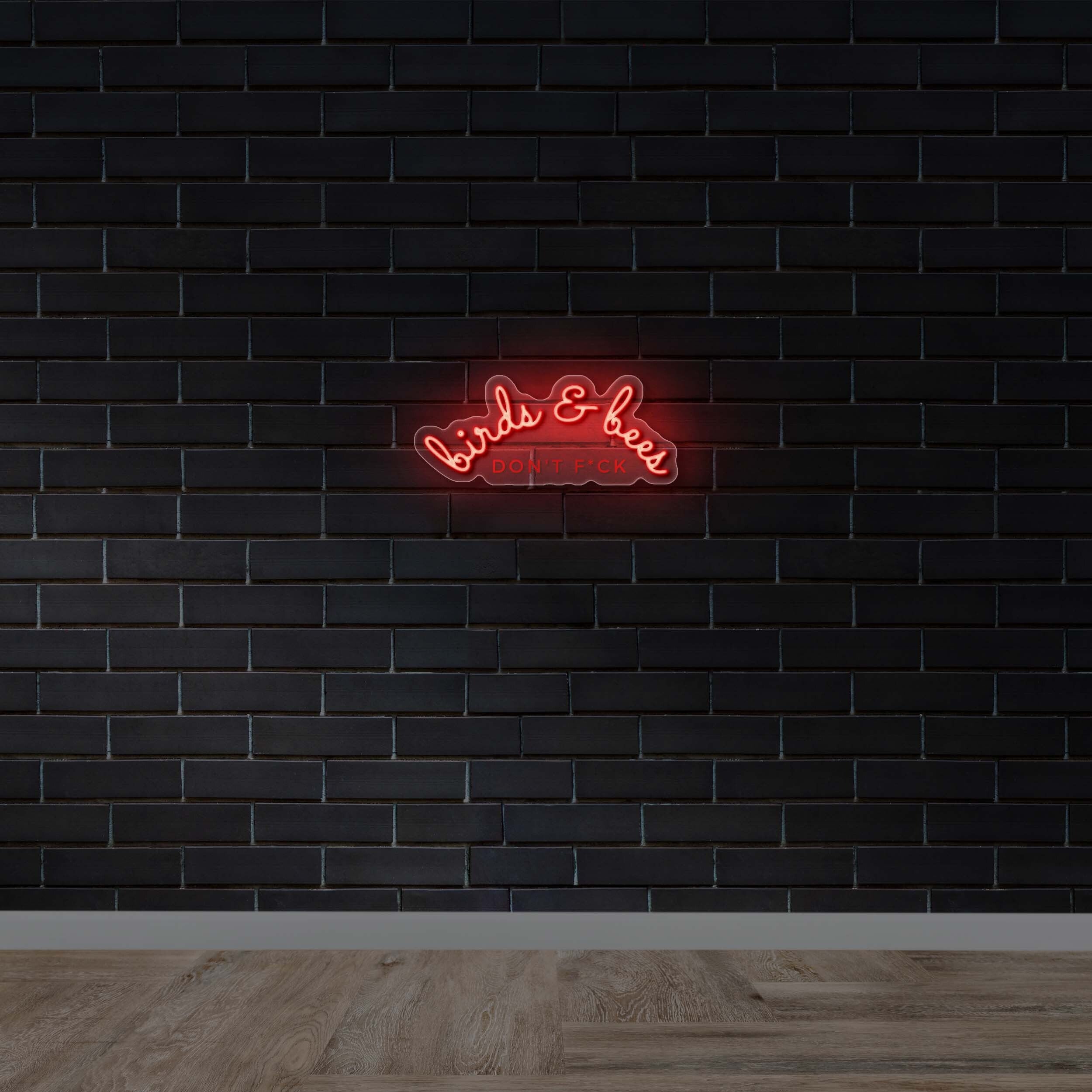 birds & bees - Premium Neon Artwork