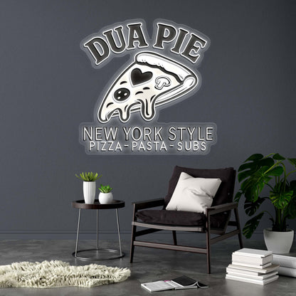DUA PIE - Premium Neon Artwork