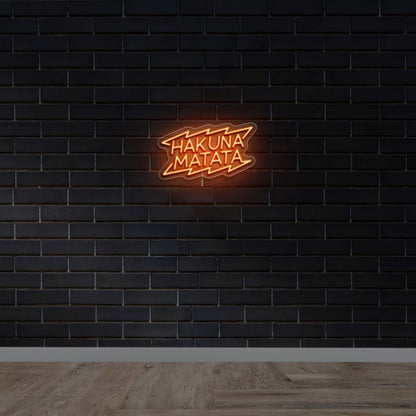HAKUNA MATATA - Premium Neon Artwork