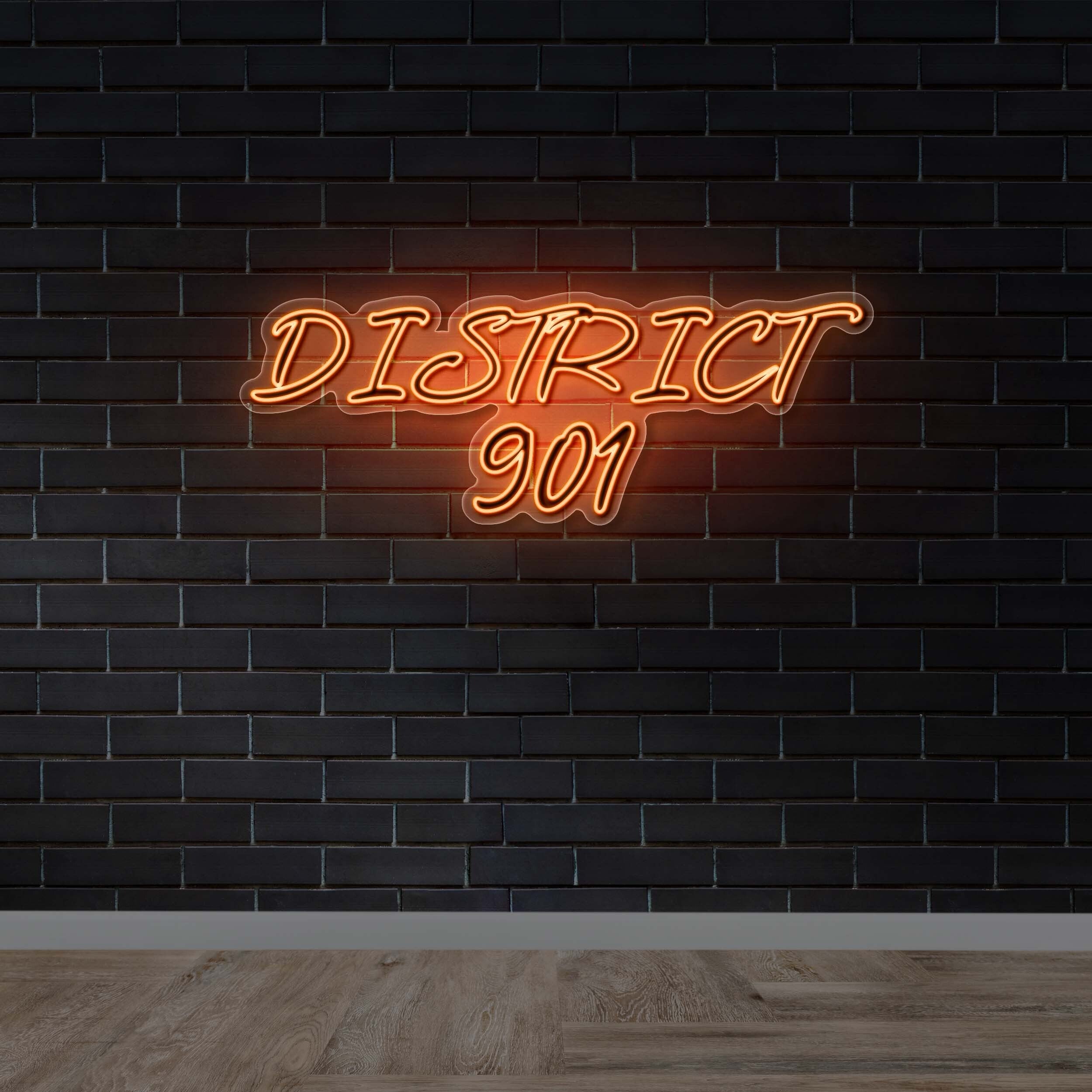 District 901 (version 2) - Premium Neon Artwork