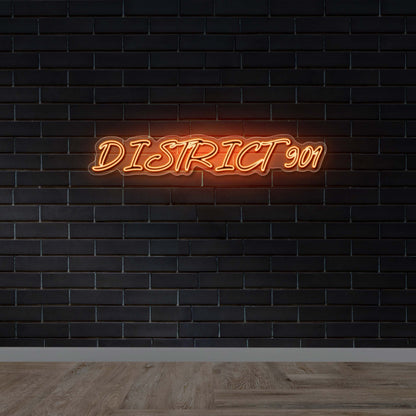 District 901 - Premium Neon Artwork