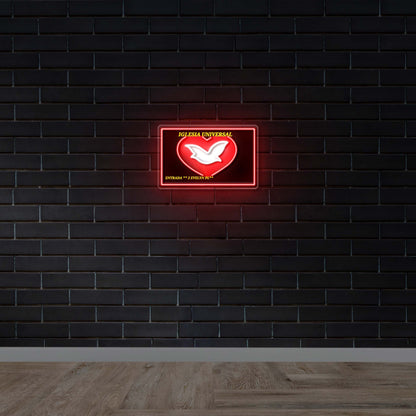 Iglesia Universal - Premium Neon Artwork
