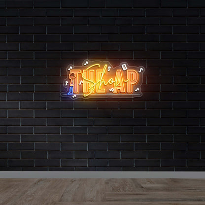THE AP - Premium Neon Artwork