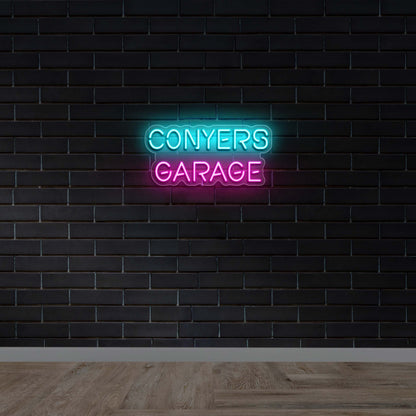 Conyers Garage - Premium Neon Artwork