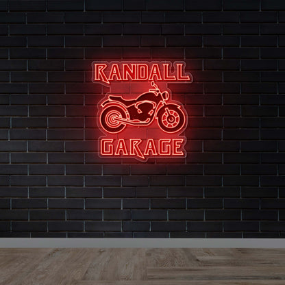 Randall Garage - Premium Neon Artwork