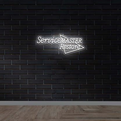 SERVICE MASTER - Premium Neon Artwork