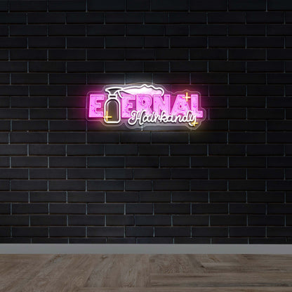 Eternal Hairkandy - Premium Neon Artwork