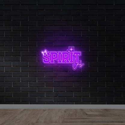 SPIRIT Lab - Premium Neon Artwork