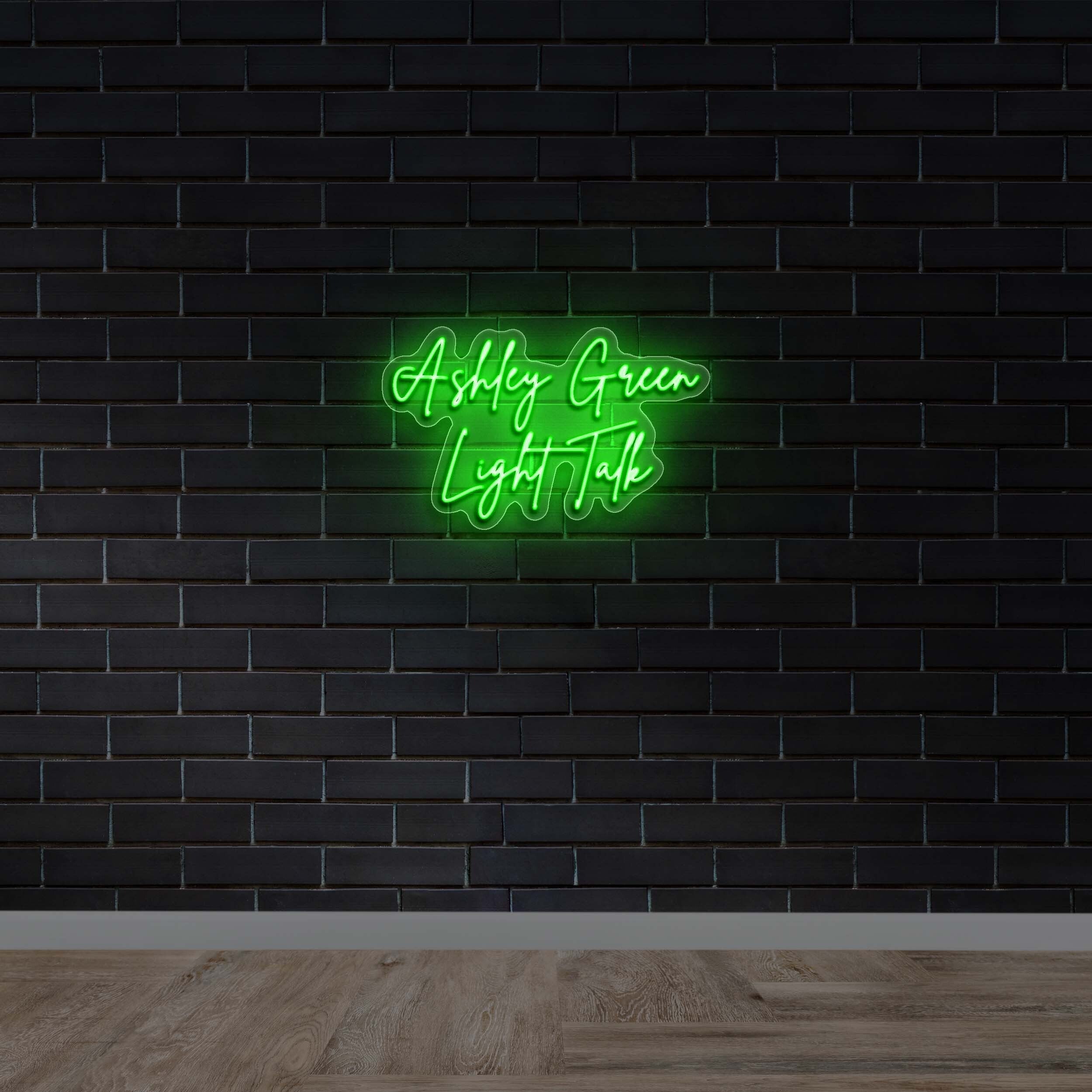Ashley Green Light Talk - Premium Neon Artwork