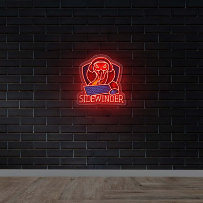 Sidewinder (version 2) - Premium Neon Artwork