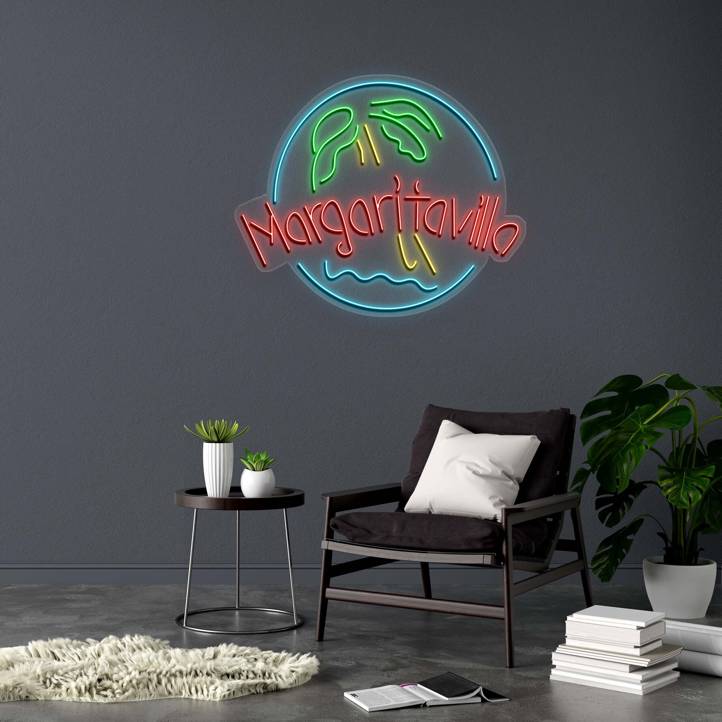 Margaritavilla - Premium Neon Artwork