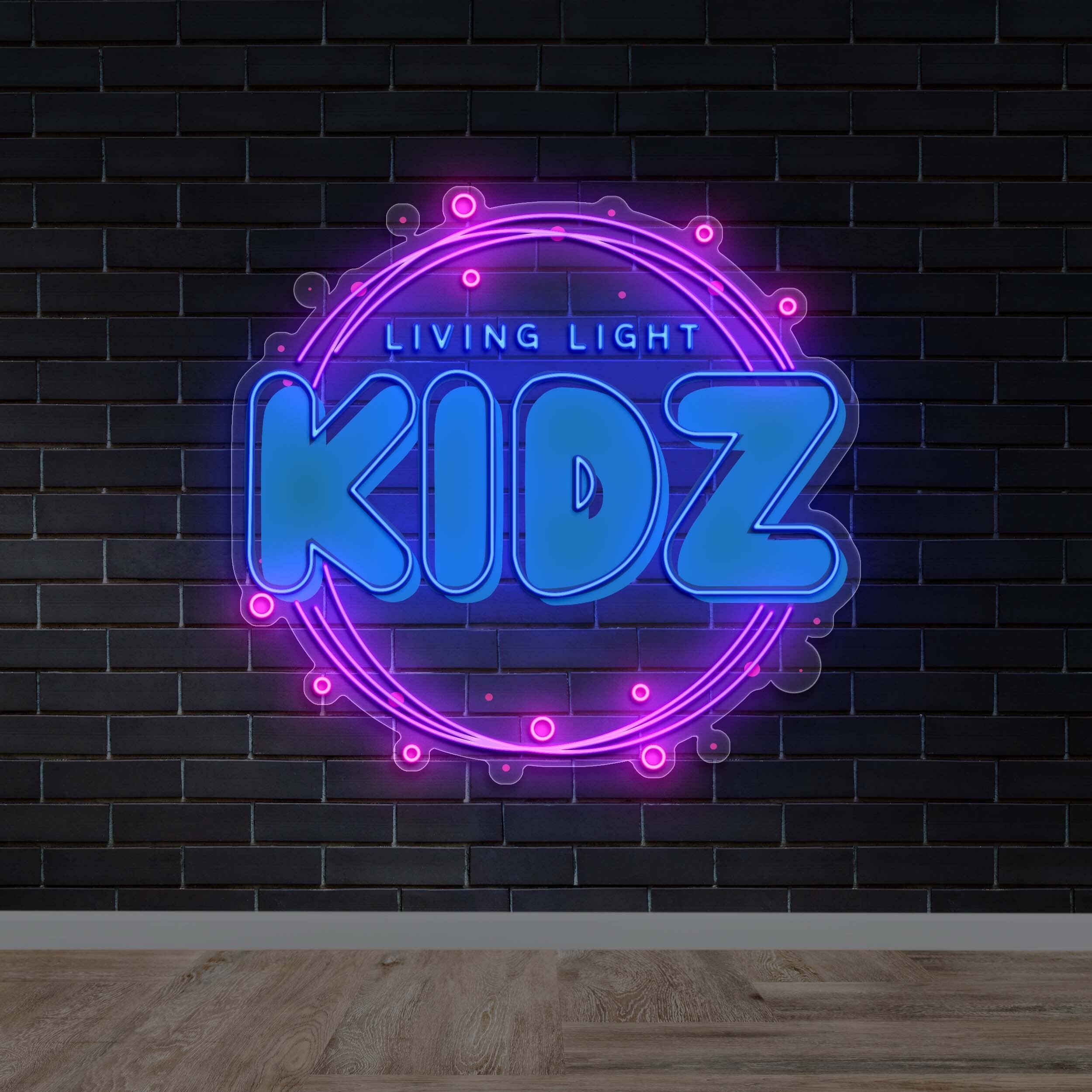 LIVING LIGHT KIDZ - Premium Neon Artwork