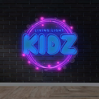 LIVING LIGHT KIDZ - Premium Neon Artwork