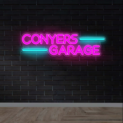 Conyers Garage | 2nd Version - Premium Neon Artwork