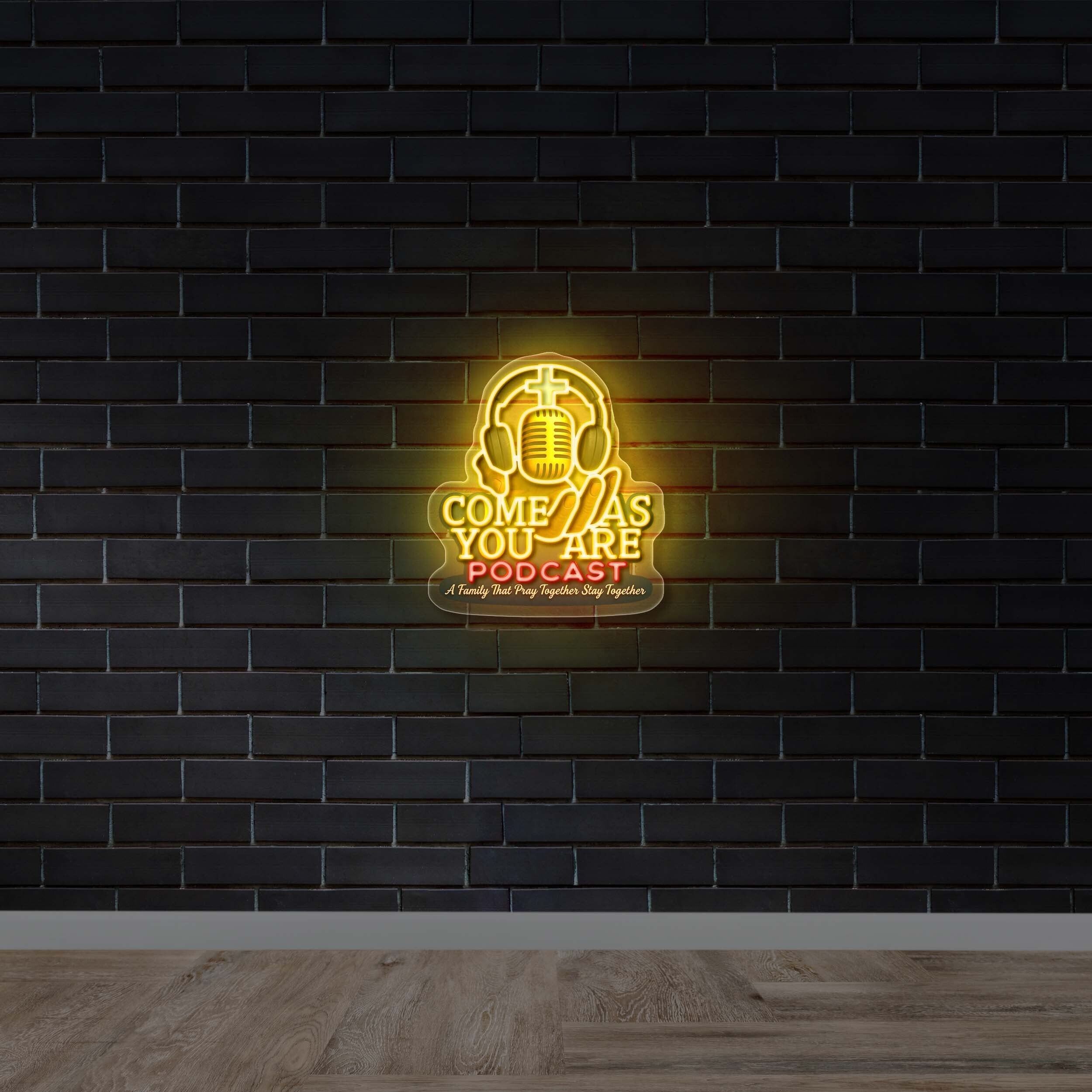 COME AS YOU ARE - Premium Neon Artwork