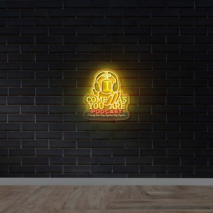 COME AS YOU ARE - Premium Neon Artwork